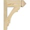 Ekena Millwork Olympic Arts & Crafts Rough Sawn Outlooker, Douglas Fir, 6"W x 14"D x 18"H OUT06X14X18OLY03RDF - alternate 4